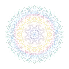 Flower Mandalas. Vintage decorative elements. Oriental pattern, vector illustration. Islam, Arabic, Indian, turkish, pakistan, chinese, ottoman motifs