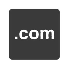 .com Domain - Handgezeichnet