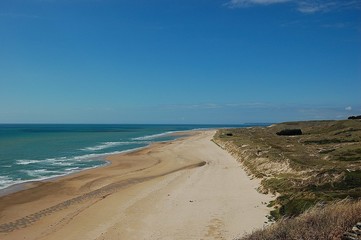 Fototapeta na wymiar Cotentin peninsula in France