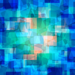 Obraz premium Seam of squares, abstract background vector