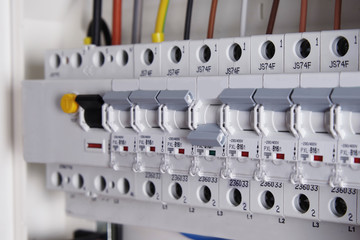 Sicherungskasten, Haus-Elektrik 