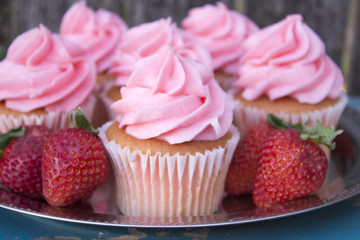 Strawberry Cupcake