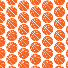 Pattern background basketball icon