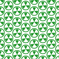 Pattern background Radioactivity sign icon