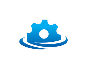 Water Tech Logo Template Design Vector, Emblem, Design Concept, Creative Symbol, Icon