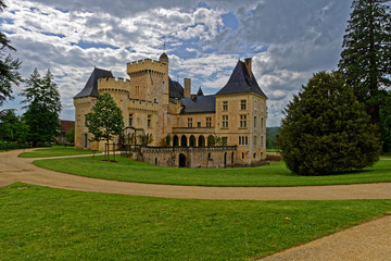 Fototapeta na wymiar Château Dordogne 