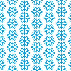 Pattern background Snowflake icon