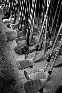 Old Golf Clubs