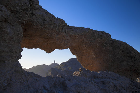 Fototapeta Gran Canaria,  stone arch La Ventana del Nublo