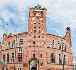 Rechtstädtische Rathaus (Ratusz Głównego Miasta) Gdańsk (Danzig) pomorskie (Pommern) Polska (Polen)