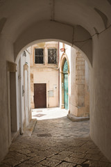 Alleyway. Putignano. Puglia. Italy. 