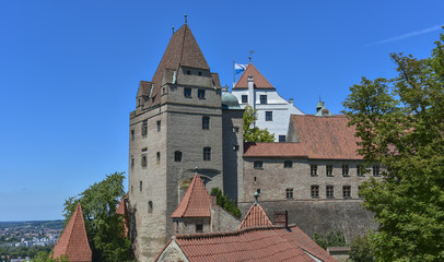Fototapeta na wymiar LANDSHUT - Burg Trausnitz