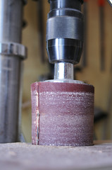 Wood sanding machine