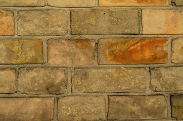Texture of the brick wall as a background