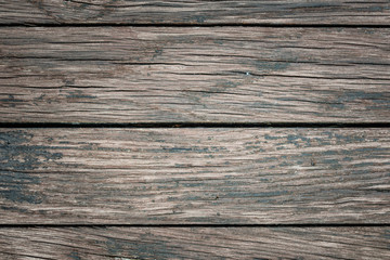Naklejka premium Old wooden textured background