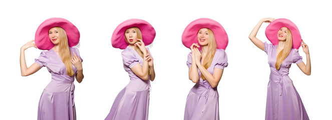 Young woman in fashion concept