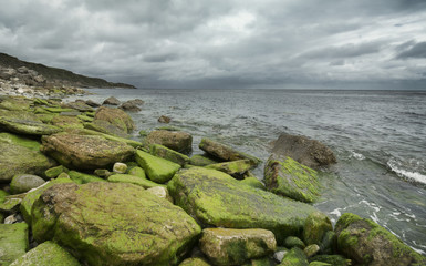 Fototapeta na wymiar Stormy Coastline