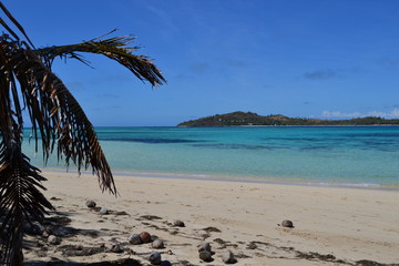 ocean and island view in the fijis