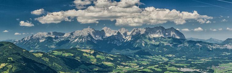 Wilder Kaiser von Hahenkamm