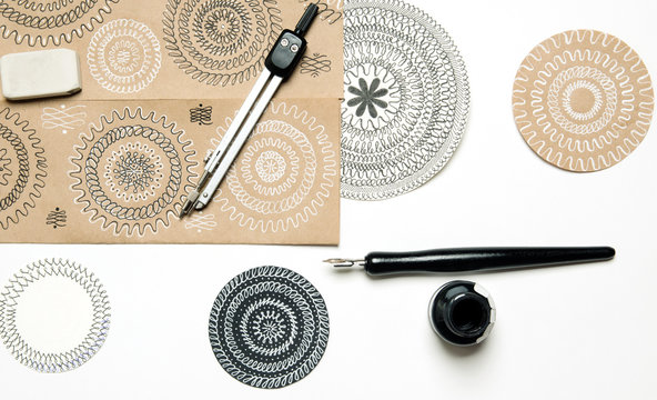 Calligraphy instruments and training exercises