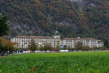 Swiss Hotel in the Alps, Interlaken, Switzerland