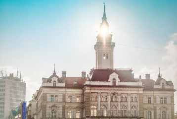 Fototapeta premium Novi Sad city hall, town house