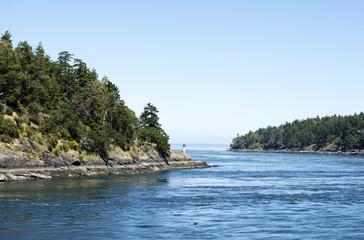 Naklejka premium Islands on the Ocean