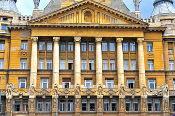Az Anker building, Budapest city, Hungary