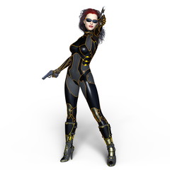 Fototapeta premium スーパーウーマン