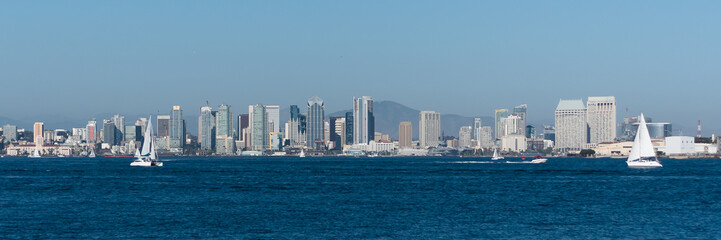 Afternoon San Diego Skyline