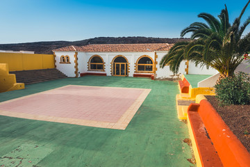 Ajuy village on Fuerteventura Island, Canary, Spain