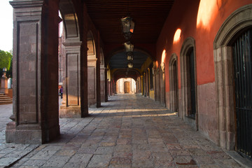 Obraz premium Łuki w San Miguel de Allende w Meksyku