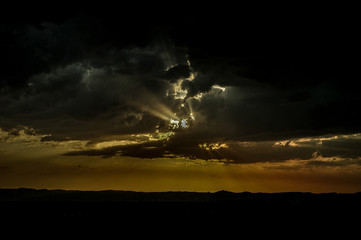 Lights in the sky