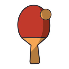 Fototapeta premium Ping pong sport icon vector illustration graphic design