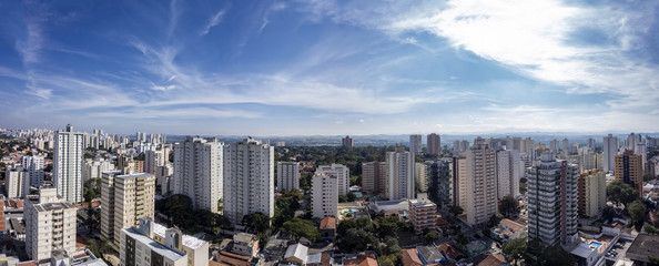Fototapeta premium City Sao Jose dos Campos, SP / Brazil, in th afternoon panorama photo