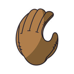 Baseball sport game icon vector illustrationgraphic design