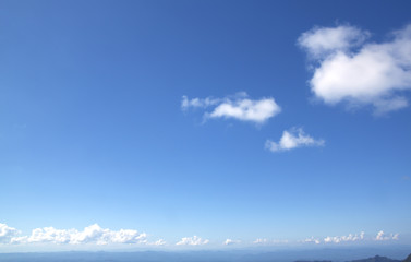 Obraz premium blue sky and clouds sky