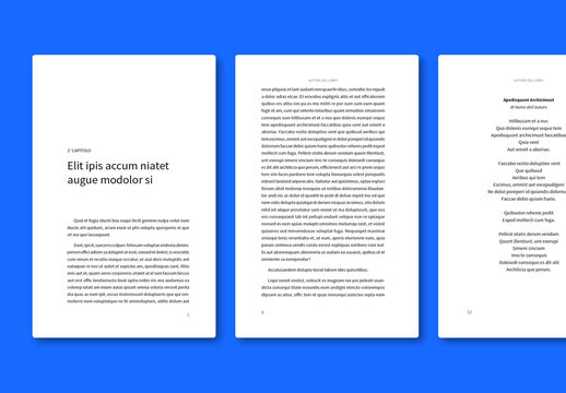 Layout per romanzo o libro di poesie