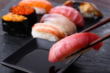 Fototapete Rund Sushi © taa22