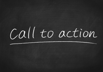 Obraz premium call to action