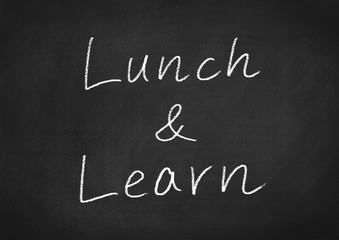 Obraz premium lunch and learn