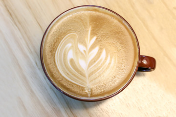 Coffee late art style