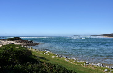 Beach at the Tuross Head. Tuross Head is a seaside village on the south coast of New South Wales Australia.
