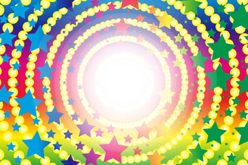 #Background #wallpaper #Vector #Illustration #design #free #free_size #charge_free #colorful #color rainbow,show business,entertainment,party,image  背景素材,キラキラ,光,星屑,スターダスト,スターバースト,宇宙,銀河,円,輪,リング,太陽,輝き,