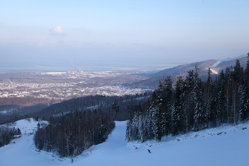 Russian winter, sideria Baikal