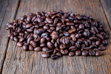 Brown coffee bean background