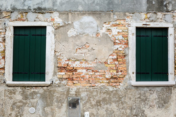 Fototapeta na wymiar Textured background in Murano, Italy
