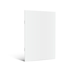 blank brochure design