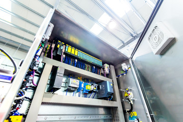 Electric control panel, stainless steel