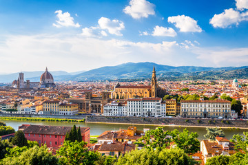 Naklejka premium Florence, Tuscany, Italy - Duomo Santa Maria del Fiori